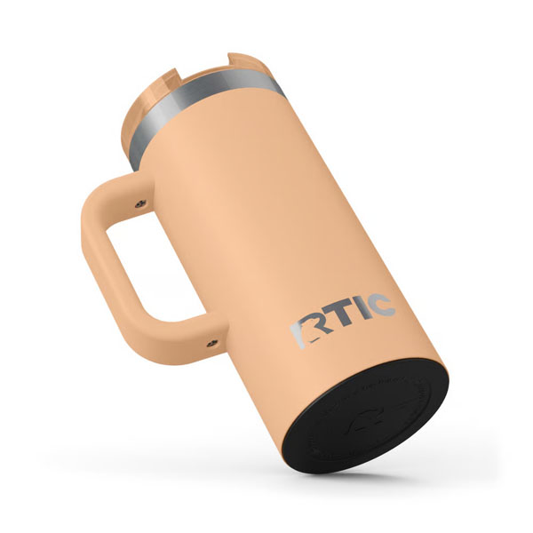 RTIC Outdoors - Road Trip Travel Mug - Peach Tea - Image 5