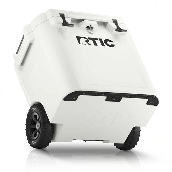 RTIC Outdoors - 45 QT Ultra-Tough Wheeled Cooler - White - Image 7