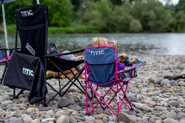 RTIC Outdoors - Little Cub Folding Chair-Jelly Bean - Image 6