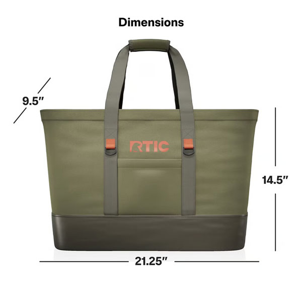 RTIC Outdoors - Everyday Insulated Tote Bag - Navy - Image 9