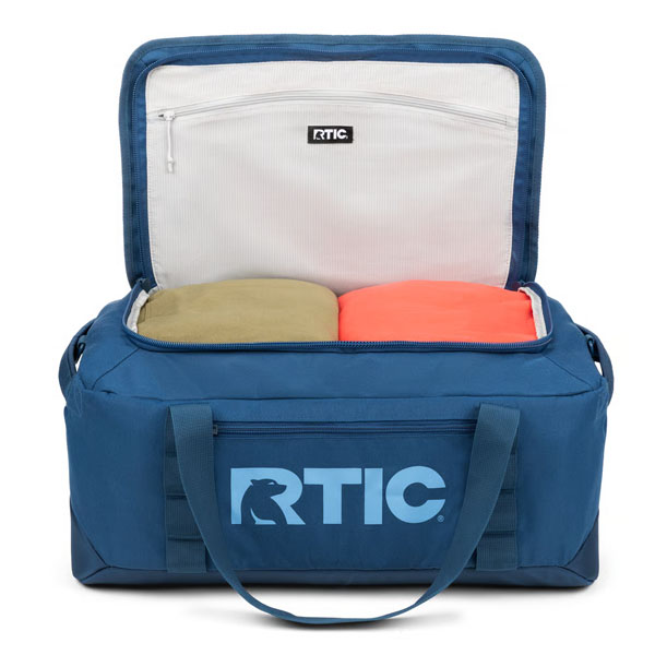 RTIC Outdoors - Road Trip Duffle Bag- Navy & Denim - Image 5